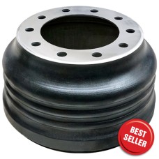 Brake Drum Light Weight, 285mm PCD / 16.5” x 7” - 285 x 10 Stud Centrifused